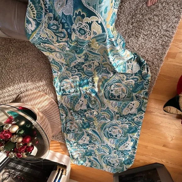 Pier 1 Imports Vibrant Paisley Queen Duvet Cover and 2 Pillow Shams Gorgeous - Picture 8 of 10